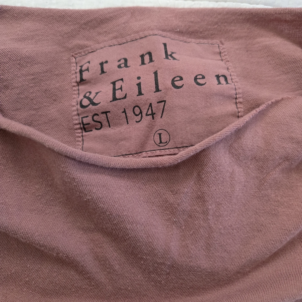 Frank & Eileen Mockneck Mauve Shirt